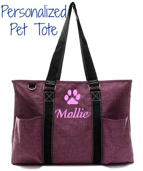 custom dog tote bag.